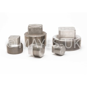 NPT Square Head Plug 3M/6M F55 Super Duplex