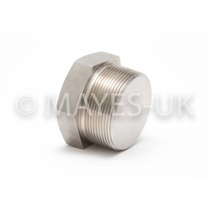 1/2" NPT Hex Head Plug in Hastelloy C276