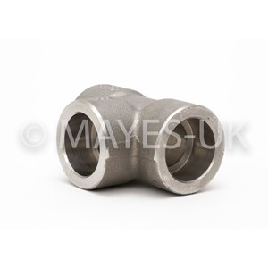 1/2" 6000 (6M) SW Equal Tee 321 Stainless Steel