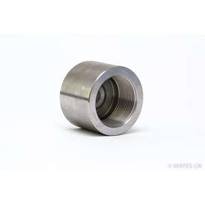 1/4" 3000 (3M) BSPT End Cap 316/316L Stainless Steel